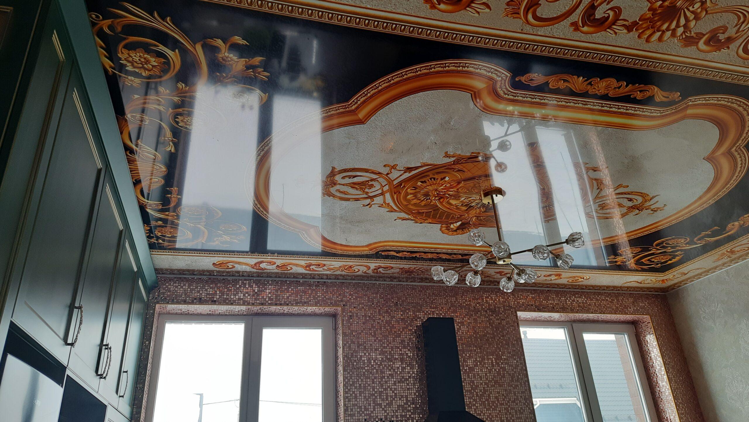 Выбрать место на натяжном потолке для фотопечати